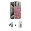 MARSİLYAN™- iPhone 11 Kılıf Zirve Modern Prime - Siyah 6D Mat Seramik Hayalet Nano Ekran Koruyucu + Raze Metal Kamera Lens - KI
