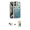 MARSİLYAN™- iPhone 11 Kılıf Zirve Modern Prime - Siyah 6D Mat Seramik Hayalet Nano Ekran Koruyucu + Pers Alüminyum Kamera Lens - KI