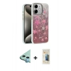 MARSİLYAN™- iPhone 11 Kılıf Zirve Modern Prime - Siyah 6D Mat Seramik Hayalet Nano Ekran Koruyucu + Raze Metal Kamera Lens - MI
