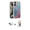 MARSİLYAN™- iPhone 11 Kılıf Zirve Modern Prime - Siyah 6D Mat Seramik Hayalet Nano Ekran Koruyucu + Pers Alüminyum Kamera Lens - LT