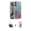 MARSİLYAN™- iPhone 11 Kılıf Zirve Modern Prime - Siyah 6D Mat Seramik Hayalet Nano Ekran Koruyucu + Kamera Lens Koruma Cam - SF