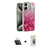 MARSİLYAN™- iPhone 11 Kılıf Zirve Modern Prime - Siyah 6D Mat Seramik Hayalet Nano Ekran Koruyucu + Kamera Lens Koruma Cam - SF