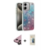 MARSİLYAN™- iPhone 11 Kılıf Zirve Modern Prime - Siyah 6D Mat Seramik Hayalet Nano Ekran Koruyucu + Raze Metal Kamera Lens - SH