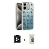 MARSİLYAN™- iPhone 11 Kılıf Zirve Modern Prime - Siyah 6D Mat Seramik Hayalet Nano Ekran Koruyucu + PVD Metal Kamera Lens - TU