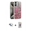 MARSİLYAN™- iPhone 11 Kılıf Zirve Modern Prime - Siyah Bilvis 3D Cam Ekran Koruyucu + Pers Alüminyum Kamera Lens - LT