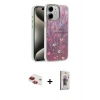 MARSİLYAN™- iPhone 11 Kılıf Zirve Modern Prime - Siyah Bilvis 3D Cam Ekran Koruyucu + Pers Alüminyum Kamera Lens - KI
