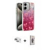 MARSİLYAN™- iPhone 11 Kılıf Zirve Modern Prime - Siyah Bilvis 3D Cam Ekran Koruyucu + Pers Alüminyum Kamera Lens - YL