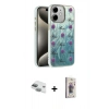 MARSİLYAN™- iPhone 11 Kılıf Zirve Modern Prime - Siyah Bilvis 3D Cam Ekran Koruyucu + Pers Alüminyum Kamera Lens - YL