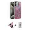 MARSİLYAN™- iPhone 11 Kılıf Zirve Modern Prime - Siyah Bilvis 3D Cam Ekran Koruyucu + Raze Metal Kamera Lens - SH