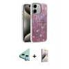 MARSİLYAN™- iPhone 11 Kılıf Zirve Modern Prime - Siyah Bilvis 3D Mat Cam Ekran Koruyucu + Raze Metal Kamera Lens - MI