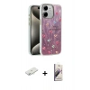MARSİLYAN™- iPhone 11 Kılıf Zirve Modern Prime - Siyah Bilvis 3D Mat Cam Ekran Koruyucu + Renkli Kamera Lens Koruma Cam - SI