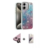 MARSİLYAN™- iPhone 11 Kılıf Zirve Modern Prime - Siyah Bilvis 3D Mat Cam Ekran Koruyucu + Raze Metal Kamera Lens - SH