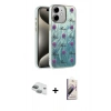 MARSİLYAN™- iPhone 11 Kılıf Zirve Modern Prime - Siyah Bilvis 3D Mat Cam Ekran Koruyucu + Pers Alüminyum Kamera Lens - YL