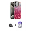 MARSİLYAN™- iPhone 11 Kılıf Zirve Modern Prime - Siyah Bilvis 5in1 3D Magic Cam Ekran Koruyucu + Kamera Lens Koruma Cam - SF
