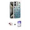 MARSİLYAN™- iPhone 11 Kılıf Zirve Modern Prime - Siyah Bilvis 5in1 3D Magic Cam Ekran Koruyucu + Pers Alüminyum Kamera Lens - KI