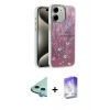 MARSİLYAN™- iPhone 11 Kılıf Zirve Modern Prime - Siyah Bilvis 5in1 3D Magic Cam Ekran Koruyucu + Raze Metal Kamera Lens - MI