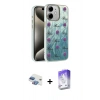 MARSİLYAN™- iPhone 11 Kılıf Zirve Modern Prime - Siyah Bilvis 5in1 3D Magic Cam Ekran Koruyucu + Pers Alüminyum Kamera Lens - GI