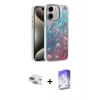 MARSİLYAN™- iPhone 11 Kılıf Zirve Modern Prime - Siyah Bilvis 5in1 3D Magic Cam Ekran Koruyucu + Pers Alüminyum Kamera Lens - YL