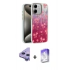 MARSİLYAN™- iPhone 11 Kılıf Zirve Modern Prime - Siyah Bilvis 5in1 3D Magic Cam Ekran Koruyucu + Raze Metal Kamera Lens - MR