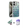 MARSİLYAN™- iPhone 11 Kılıf Zirve Modern Prime - Siyah Bilvis 5in1 3D Magic Cam Ekran Koruyucu + Raze Metal Kamera Lens - KI