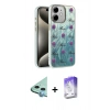 MARSİLYAN™- iPhone 11 Kılıf Zirve Modern Prime - Siyah Bilvis 5in1 3D Magic Cam Ekran Koruyucu + Raze Metal Kamera Lens - MI