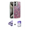 MARSİLYAN™- iPhone 11 Kılıf Zirve Modern Prime - Siyah Bilvis 5in1 3D Magic Cam Ekran Koruyucu + Raze Metal Kamera Lens - MR