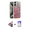 MARSİLYAN™- iPhone 11 Kılıf Zirve Modern Prime - Siyah Bilvis 5in1 3D Magic Cam Ekran Koruyucu + Raze Metal Kamera Lens - SH