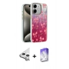 MARSİLYAN™- iPhone 11 Kılıf Zirve Modern Prime - Siyah Bilvis 5in1 3D Magic Cam Ekran Koruyucu + Raze Metal Kamera Lens - GS