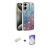 MARSİLYAN™- iPhone 11 Kılıf Zirve Modern Prime - Siyah Bilvis 5in1 3D Magic Cam Ekran Koruyucu + Renkli Kamera Lens Koruma Cam - SI