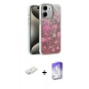 MARSİLYAN™- iPhone 11 Kılıf Zirve Modern Prime - Siyah Bilvis 5in1 3D Magic Cam Ekran Koruyucu + Renkli Kamera Lens Koruma Cam - SI