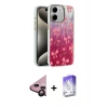 MARSİLYAN™- iPhone 11 Kılıf Zirve Modern Prime - Siyah Bilvis 5in1 3D Magic Cam Ekran Koruyucu + Raze Metal Kamera Lens - SH