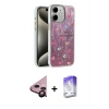 MARSİLYAN™- iPhone 11 Kılıf Zirve Modern Prime - Siyah Bilvis 5in1 3D Magic Cam Ekran Koruyucu + Raze Metal Kamera Lens - SH
