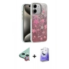 MARSİLYAN™- iPhone 11 Kılıf Zirve Modern Prime - Siyah Bilvis 5in1 5D Magic Hayalet Cam Ekran Koruyucu + Raze Metal Kamera Lens - KI