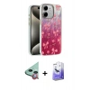 MARSİLYAN™- iPhone 11 Kılıf Zirve Modern Prime - Siyah Bilvis 5in1 5D Magic Hayalet Cam Ekran Koruyucu + Raze Metal Kamera Lens - KI