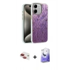 MARSİLYAN™- iPhone 11 Kılıf Zirve Modern Prime - Siyah Bilvis 5in1 5D Magic Hayalet Cam Ekran Koruyucu + Pers Alüminyum Kamera Lens - KI