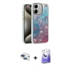 MARSİLYAN™- iPhone 11 Kılıf Zirve Modern Prime - Siyah Bilvis 5in1 5D Magic Hayalet Cam Ekran Koruyucu + Pers Alüminyum Kamera Lens - LT