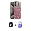MARSİLYAN™- iPhone 11 Kılıf Zirve Modern Prime - Siyah Bilvis 5in1 5D Magic Hayalet Cam Ekran Koruyucu + PVD Metal Kamera Lens - MI