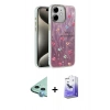 MARSİLYAN™- iPhone 11 Kılıf Zirve Modern Prime - Siyah Bilvis 5in1 5D Magic Hayalet Cam Ekran Koruyucu + Raze Metal Kamera Lens - MI