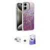 MARSİLYAN™- iPhone 11 Kılıf Zirve Modern Prime - Siyah Bilvis 5in1 5D Magic Hayalet Cam Ekran Koruyucu + Pers Alüminyum Kamera Lens - GD
