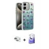 MARSİLYAN™- iPhone 11 Kılıf Zirve Modern Prime - Siyah Bilvis 5in1 5D Magic Hayalet Cam Ekran Koruyucu + Pers Alüminyum Kamera Lens - YL