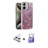 MARSİLYAN™- iPhone 11 Kılıf Zirve Modern Prime - Siyah Bilvis 5in1 5D Magic Hayalet Cam Ekran Koruyucu + Raze Metal Kamera Lens - GS