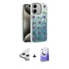 MARSİLYAN™- iPhone 11 Kılıf Zirve Modern Prime - Siyah Bilvis 5in1 5D Magic Hayalet Cam Ekran Koruyucu + Raze Metal Kamera Lens - GS