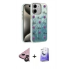 MARSİLYAN™- iPhone 11 Kılıf Zirve Modern Prime - Siyah Bilvis 5in1 5D Magic Hayalet Cam Ekran Koruyucu + Siyah Raze Metal Kamera Lens