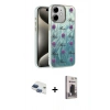 MARSİLYAN™- iPhone 11 Kılıf Zirve Modern Prime - Siyah Bilvis Hayalet Cam Ekran Koruyucu + Pers Alüminyum Kamera Lens - LT