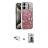 MARSİLYAN™- iPhone 11 Kılıf Zirve Modern Prime - Siyah Bilvis Hayalet Cam Ekran Koruyucu + Pers Alüminyum Kamera Lens - GD