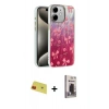 MARSİLYAN™- iPhone 11 Kılıf Zirve Modern Prime - Siyah Bilvis Hayalet Cam Ekran Koruyucu + Rainbow Kamera Lens Koruma Cam - KI