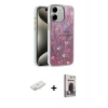 MARSİLYAN™- iPhone 11 Kılıf Zirve Modern Prime - Siyah Bilvis Hayalet Cam Ekran Koruyucu + Renkli Kamera Lens Koruma Cam - YL