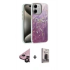 MARSİLYAN™- iPhone 11 Kılıf Zirve Modern Prime - Siyah Bilvis Hayalet Cam Ekran Koruyucu + Raze Metal Kamera Lens - SH