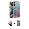 MARSİLYAN™- iPhone 11 Kılıf Zirve Modern Prime - Siyah Bilvis Hayalet Cam Ekran Koruyucu + Raze Metal Kamera Lens - SH