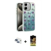 MARSİLYAN™- iPhone 11 Kılıf Zirve Modern Prime - Siyah Buffer Cam Ekran Koruyucu + Pers Alüminyum Kamera Lens - LT
